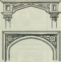 An illustration from The book of decorative furniture, its form, colour and history (1910)