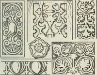 An illustration from The book of decorative furniture, its form, colour and history (1910)