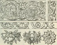 An illustration from The book of decorative furniture, its form, colour and history (1910)
