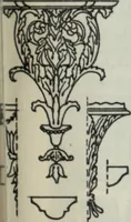 Picture 91 of 416 from The book of decorative furniture, its form, colour and history (1910), leaf 90