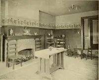 An illustration from A book of distinctive interiors; (1912)