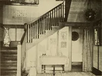 An illustration from A book of distinctive interiors; (1912)