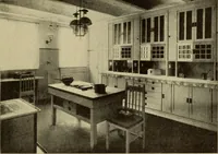 An illustration from A book of distinctive interiors; (1912)