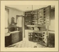 An illustration from A book of distinctive interiors; (1912)