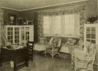 An illustration from A book of distinctive interiors; (1912)