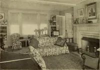 An illustration from A book of distinctive interiors; (1912)