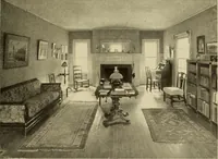 An illustration from A book of distinctive interiors; (1912)