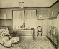 An illustration from A book of distinctive interiors; (1912)
