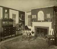 An illustration from A book of distinctive interiors; (1912)