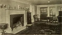 An illustration from A book of distinctive interiors; (1912)