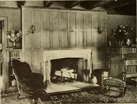 An illustration from A book of distinctive interiors; (1912)