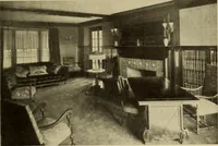 An illustration from A book of distinctive interiors; (1912)