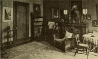 An illustration from A book of distinctive interiors; (1912)