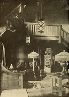 An illustration from A book of distinctive interiors; (1912)