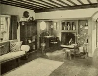 An illustration from A book of distinctive interiors; (1912)