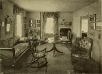 An illustration from A book of distinctive interiors; (1912)