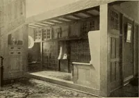 An illustration from A book of distinctive interiors; (1912)