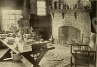 An illustration from A book of distinctive interiors; (1912)