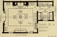Picture 58 of 158 from A book of distinctive interiors; (1912), leaf 52