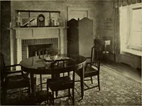 An illustration from A book of distinctive interiors; (1912)