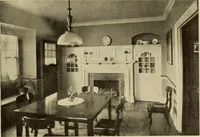 An illustration from A book of distinctive interiors; (1912)
