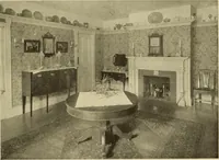 An illustration from A book of distinctive interiors; (1912)