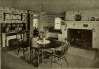 An illustration from A book of distinctive interiors; (1912)