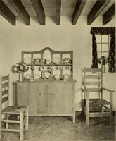 An illustration from A book of distinctive interiors; (1912)