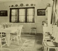 An illustration from A book of distinctive interiors; (1912)