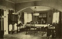 An illustration from A book of distinctive interiors; (1912)