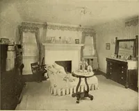 An illustration from A book of distinctive interiors; (1912)