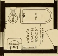 An illustration from A book of distinctive interiors; (1912)