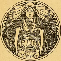 An illustration from The book of dreams and ghosts (1897)
