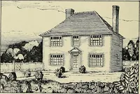 An illustration from The book of the exhibition of houses and cottages, Romford garden suburb, Gidea Park (1911)