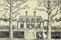 An illustration from The book of the exhibition of houses and cottages, Romford garden suburb, Gidea Park (1911)