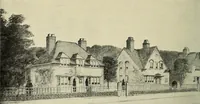 An illustration from The book of the exhibition of houses and cottages, Romford garden suburb, Gidea Park (1911)