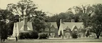 An illustration from The book of the exhibition of houses and cottages, Romford garden suburb, Gidea Park (1911)
