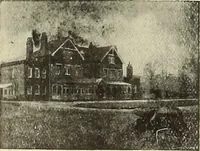 An illustration from The book of the exhibition of houses and cottages, Romford garden suburb, Gidea Park (1911)