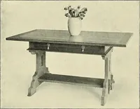 An illustration from The book of the exhibition of houses and cottages, Romford garden suburb, Gidea Park (1911)