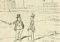 An illustration from The book of the exhibition of houses and cottages, Romford garden suburb, Gidea Park (1911)