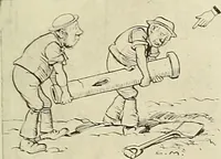 An illustration from The book of the exhibition of houses and cottages, Romford garden suburb, Gidea Park (1911)