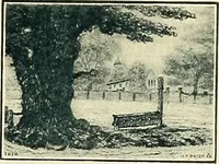 An illustration from The book of the exhibition of houses and cottages, Romford garden suburb, Gidea Park (1911)