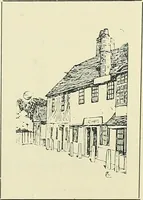An illustration from The book of the exhibition of houses and cottages, Romford garden suburb, Gidea Park (1911)
