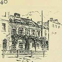 An illustration from The book of the exhibition of houses and cottages, Romford garden suburb, Gidea Park (1911)
