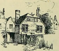 An illustration from The book of the exhibition of houses and cottages, Romford garden suburb, Gidea Park (1911)