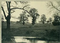 An illustration from The book of the exhibition of houses and cottages, Romford garden suburb, Gidea Park (1911)