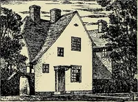 An illustration from The book of the exhibition of houses and cottages, Romford garden suburb, Gidea Park (1911)