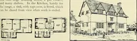 An illustration from The book of the exhibition of houses and cottages, Romford garden suburb, Gidea Park (1911)