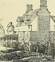 An illustration from The book of the exhibition of houses and cottages, Romford garden suburb, Gidea Park (1911)