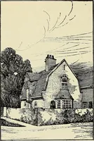 An illustration from The book of the exhibition of houses and cottages, Romford garden suburb, Gidea Park (1911)